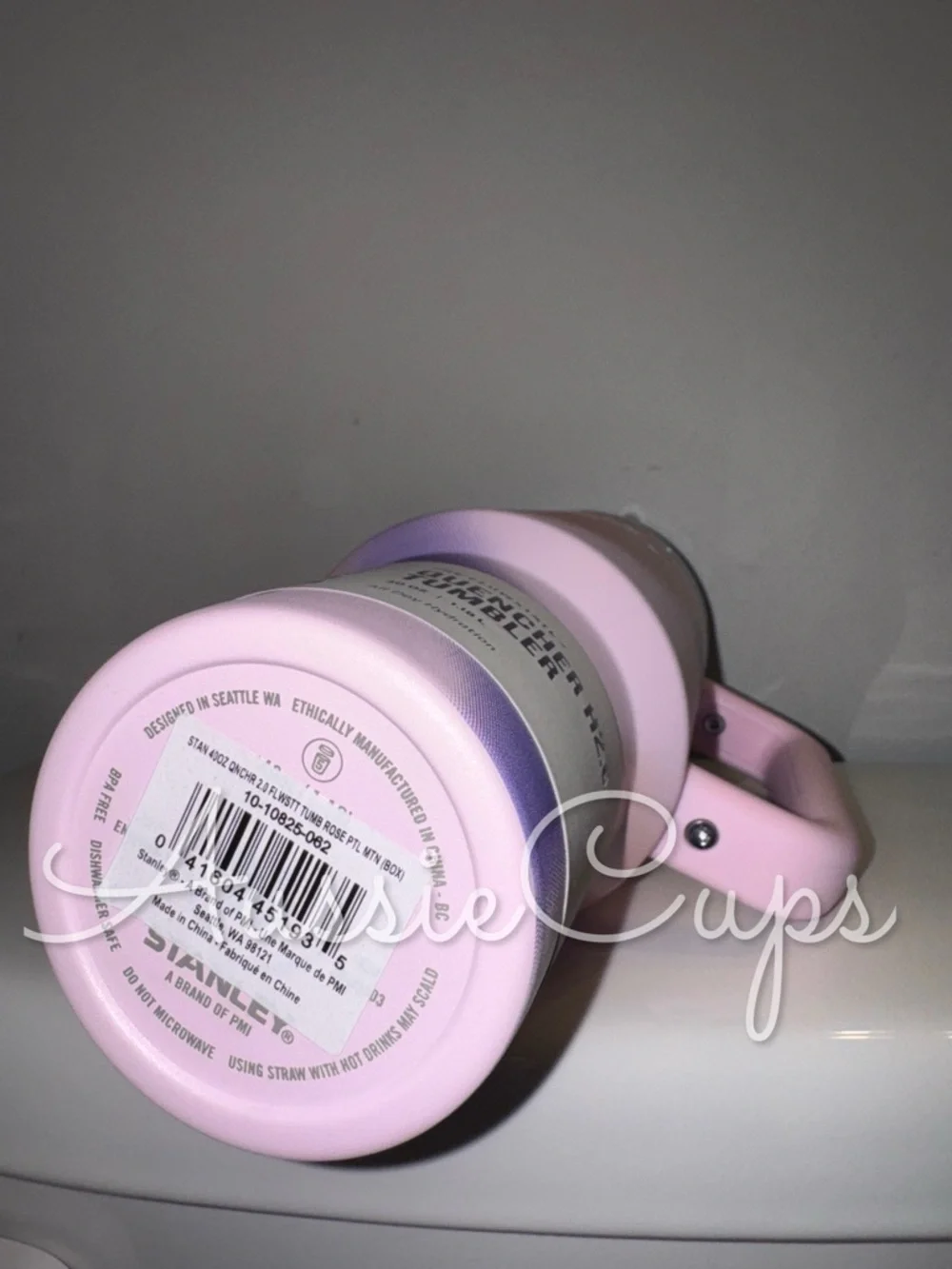 Stanley Rose Petal Motion 40 oz Quencher Tumbler - Pink & Lavender Ombre Mix - Picture 9 of 9